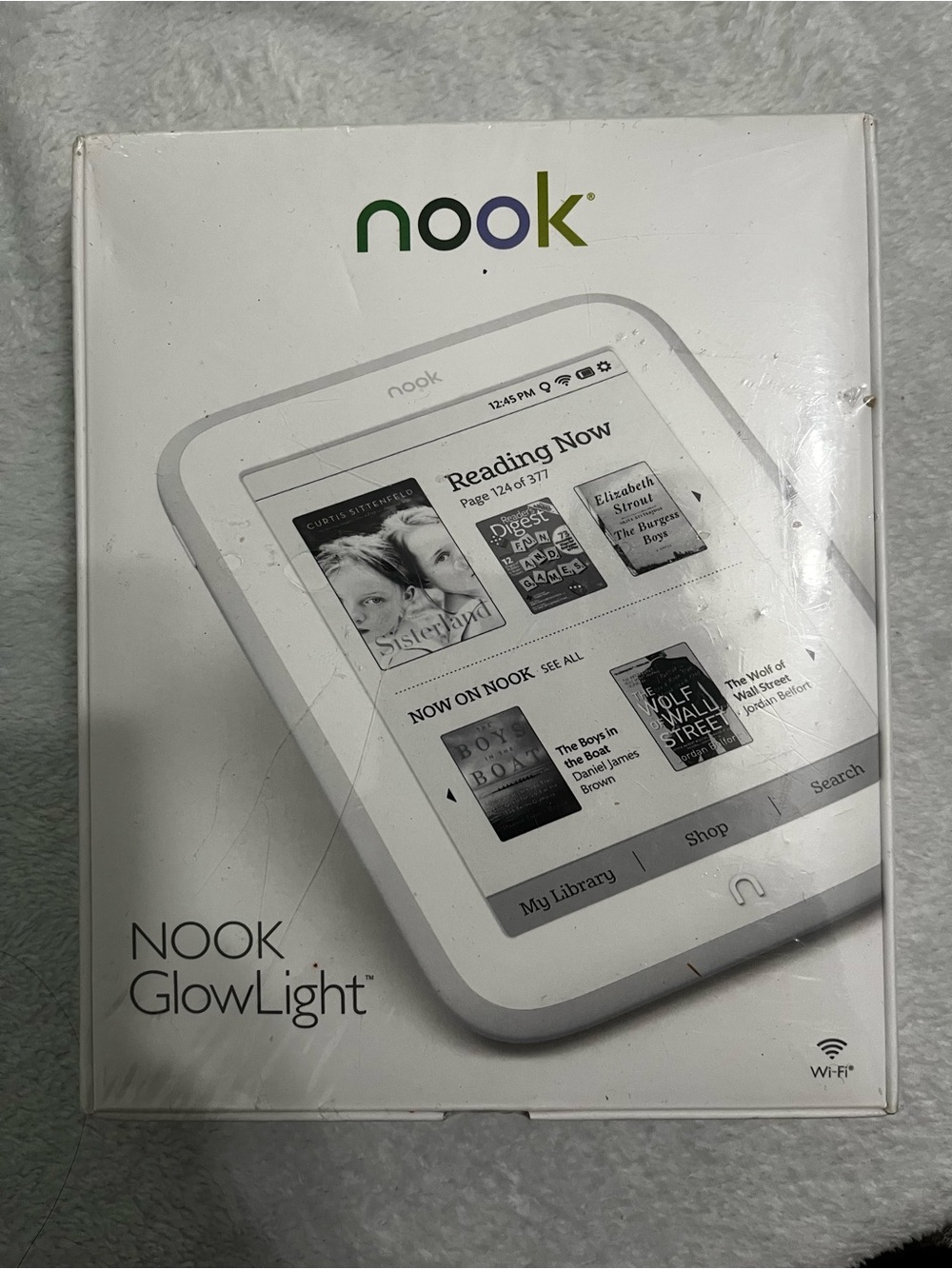 Nook GlowLight eReader in White